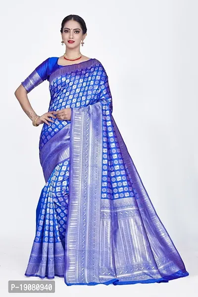 Stylish Art Silk Saree With Blouse piece-thumb0