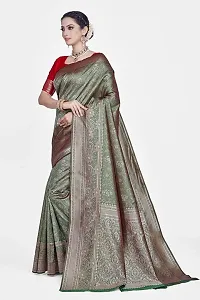 Stylish Art Silk Saree With Blouse piece-thumb3