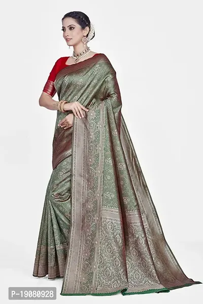 Stylish Art Silk Saree With Blouse piece-thumb4