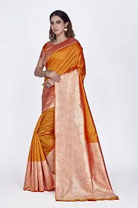 Stylish Art Silk Saree With Blouse piece-thumb3