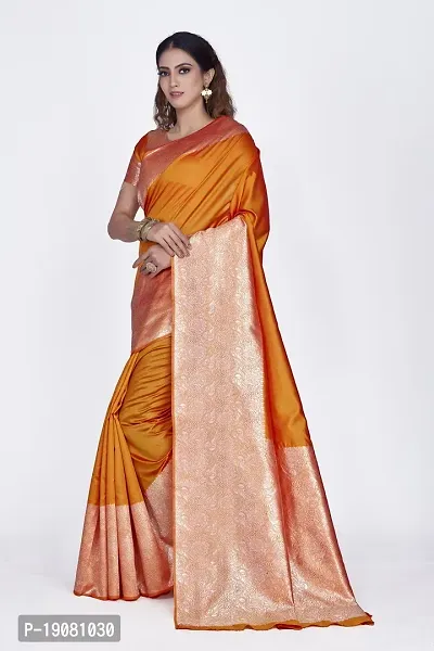 Stylish Art Silk Saree With Blouse piece-thumb4