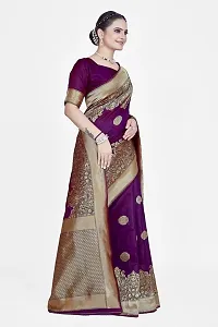 Stylish Art Silk Saree With Blouse piece-thumb4