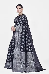 Stylish Art Silk Saree With Blouse piece-thumb3
