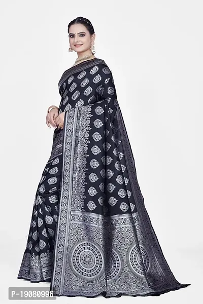 Stylish Art Silk Saree With Blouse piece-thumb4