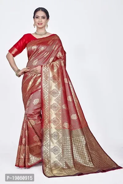 Stylish Art Silk Saree With Blouse piece-thumb0