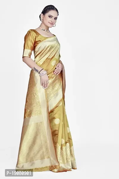 Stylish Art Silk Saree With Blouse piece-thumb5