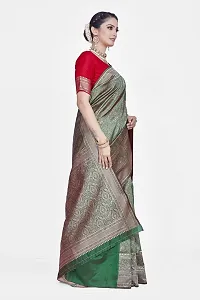 Stylish Art Silk Saree With Blouse piece-thumb4