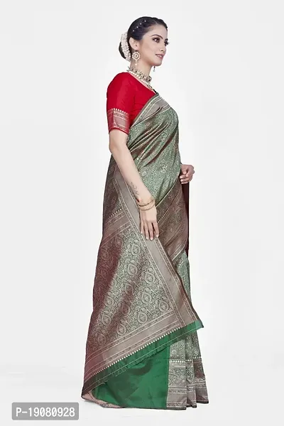 Stylish Art Silk Saree With Blouse piece-thumb5