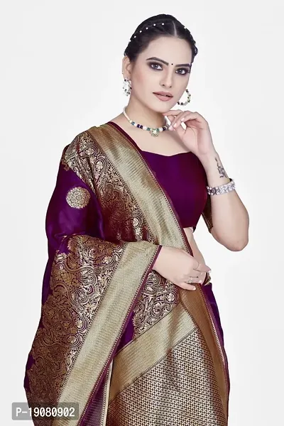 Stylish Art Silk Saree With Blouse piece-thumb3