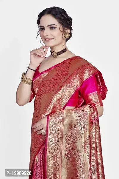 Stylish Art Silk Saree With Blouse piece-thumb3