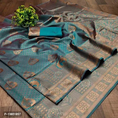 Stylish Art Silk Saree With Blouse piece-thumb0