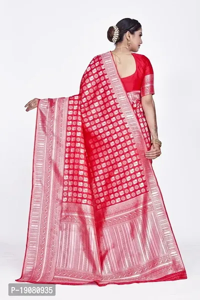 Stylish Art Silk Saree With Blouse piece-thumb2