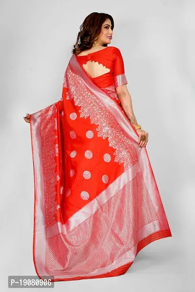 Stylish Art Silk Saree With Blouse piece-thumb2