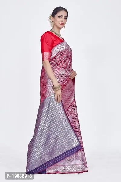 Stylish Art Silk Saree With Blouse piece-thumb5