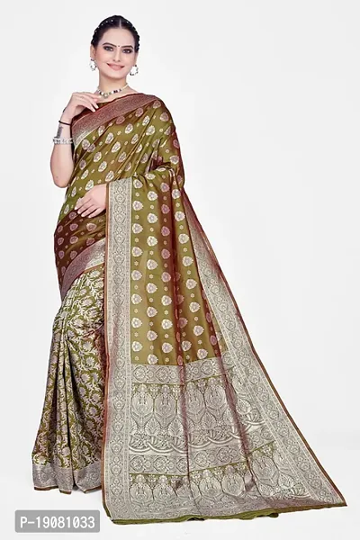 Stylish Art Silk Saree With Blouse piece-thumb0