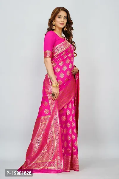 Stylish Art Silk Saree With Blouse piece-thumb3