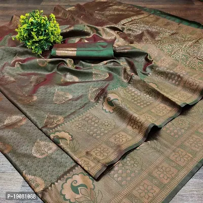 Stylish Art Silk Saree With Blouse piece-thumb0