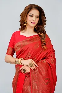 Stylish Art Silk Saree With Blouse piece-thumb4