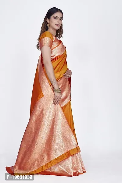 Stylish Art Silk Saree With Blouse piece-thumb5