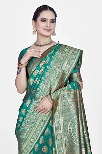 Stylish Art Silk Saree With Blouse piece-thumb2