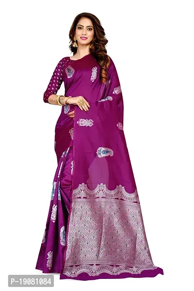 Stylish Art Silk Saree With Blouse piece-thumb0