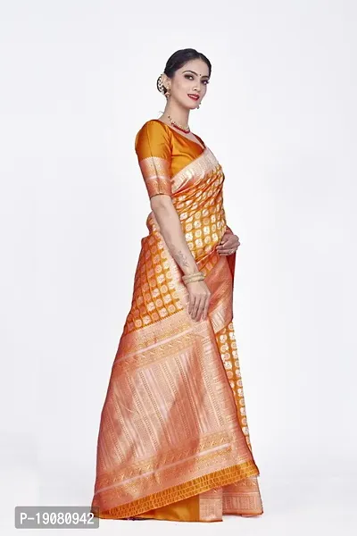 Stylish Art Silk Saree With Blouse piece-thumb3