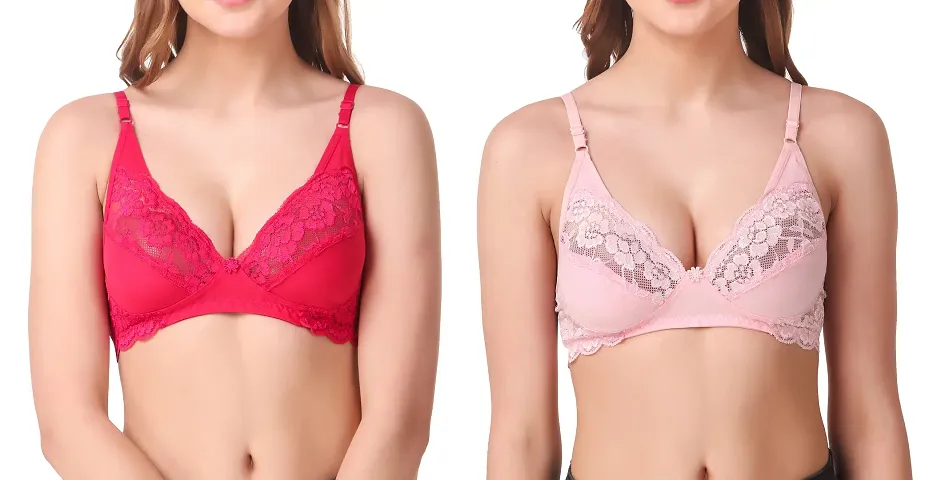Buy Womens Net Bra Pack Of 6 Combo Set Online In India At