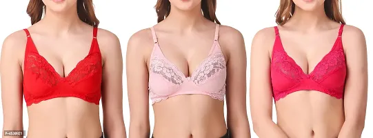 Buy Multicoloured Womens Fancy Net Bra Pack Of 2 Online In India At  Discounted Prices