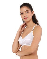 Multicoloured Non Wired Non-Padded Bras(Pack of 3)-thumb3