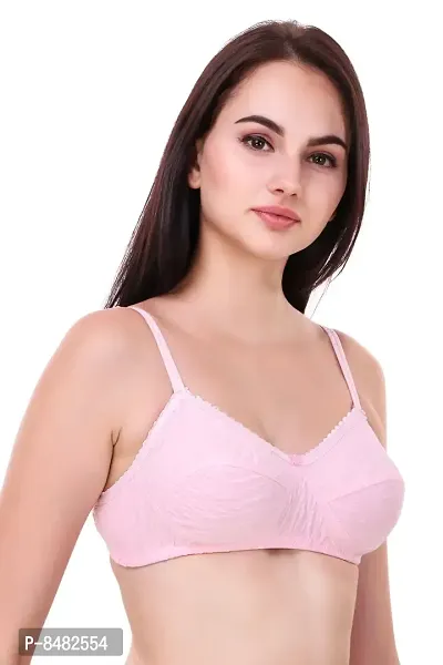 Multicoloured Everyaday Non-Padded Bras(Pack of 3)-thumb5