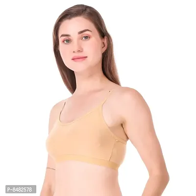 Multicoloured Non Wired Non-Padded Bras(Pack of 3)-thumb5