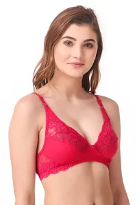 Pink And Pink Non Wired Non-Padded Bras(Pack of 2)-thumb4