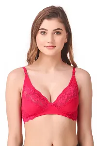 Pink And Pink Non Wired Non-Padded Bras(Pack of 2)-thumb3