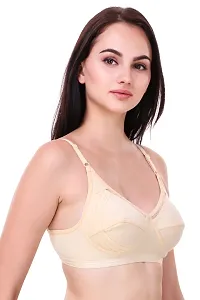 Multicoloured Non Wired Non-Padded Bras(Pack of 3)-thumb4