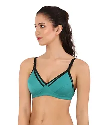 Multicoloured Non-Padded Nursing  Bras(Pack of 3)-thumb3