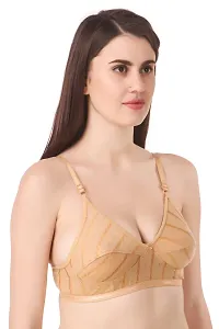 Multicoloured Non Wired Non-Padded Bras(Pack of 5)-thumb4