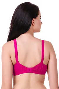 Multicoloured Full Coverage T-Shirt Bras(Pack of 2)-thumb1