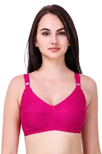 Multicoloured Full Coverage T-Shirt Bras(Pack of 2)-thumb4