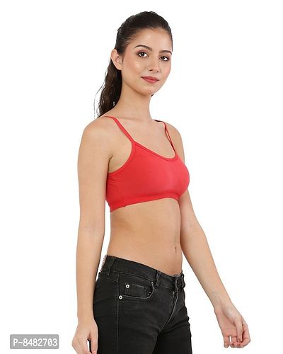 Multicoloured Non Wired Non-Padded Bras(Pack of 6)-thumb4