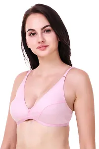 Multicoloured Non Wired Non-Padded Bras(Pack of 6)-thumb3