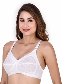 Women Full Coverage Non Padded Branbsp;nbsp;(White)-thumb2