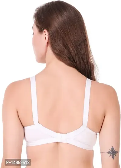 Pack of 2 Women Full Coverage Non Padded Branbsp;nbsp;(White)-thumb2