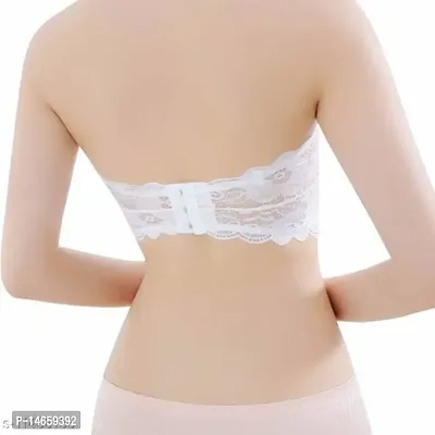 Pack of 3 Women Bandeau/Tube Lightly Padded Branbsp;nbsp;(Beige, Black, White)-thumb2