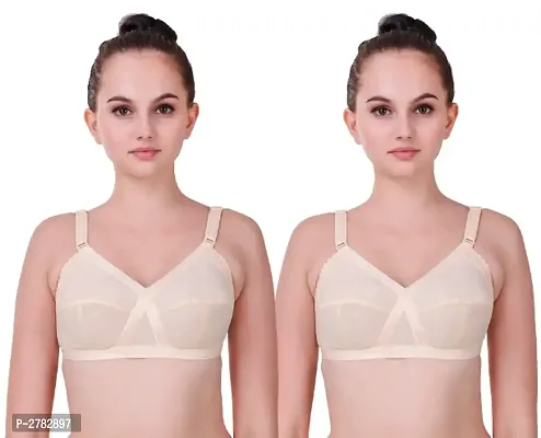 Stylish Cotton Solid Bras For Women