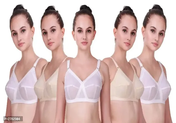 Stylish Cotton Solid Bras For Women-thumb0