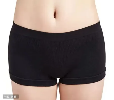Women's Cotton Spandex Boy Shorts-thumb0