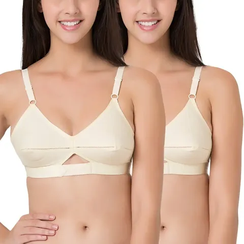 Women's Non- Padded Regular Bras Combo of 2