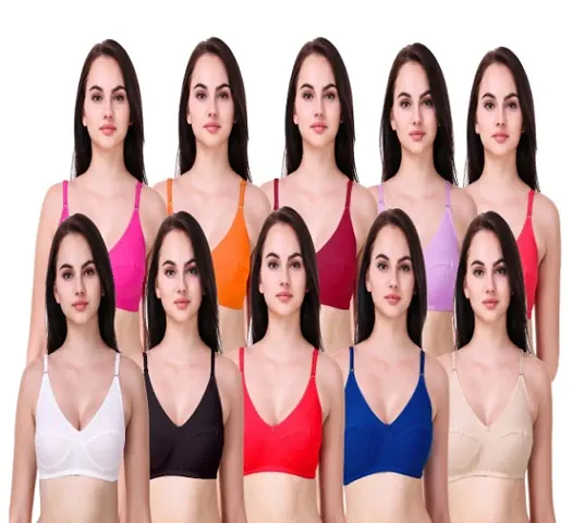 Womens Non Padded Soft and Full Coverage Bra