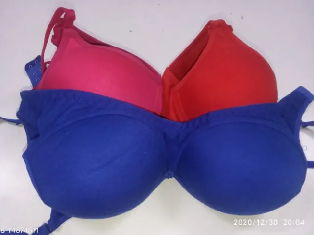 Womens Padded Soft and Full Coverage Bra