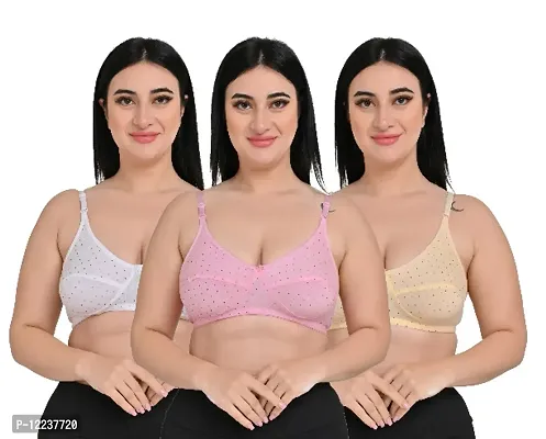 Womens Printed Non Padded Bra-thumb0